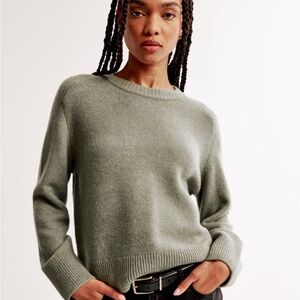 NWT The A&F Madeline Crew Sweater